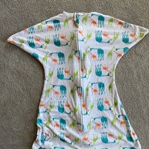 Zipadee-Zip Sleep Swaddle/Sack giraffes size medium